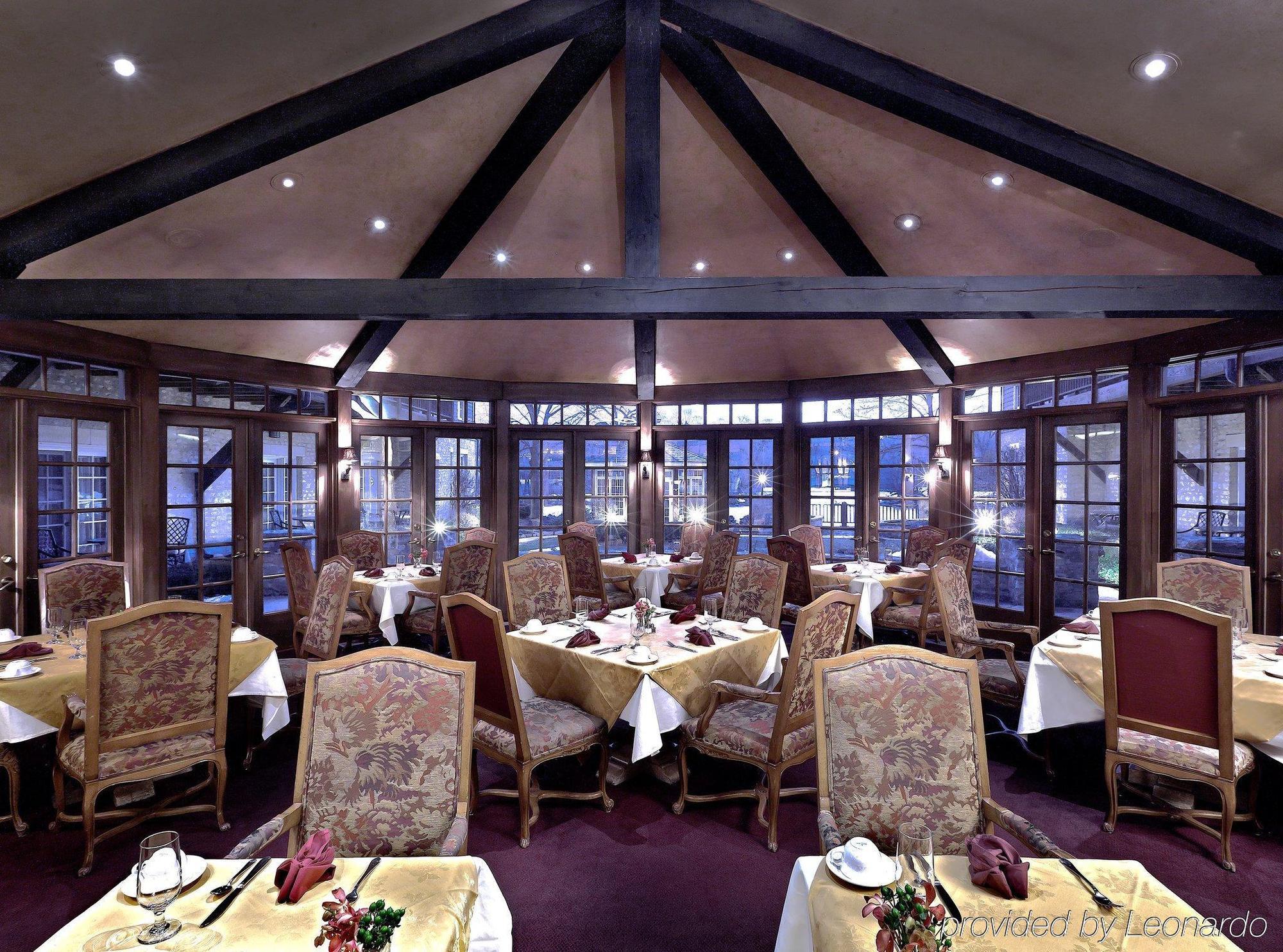 Herrington Inn & Spa Женева Ресторан фото
